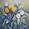 Tulips - Acrylic Paintings - By Elena Oleniuc, Decorative Painting Artist